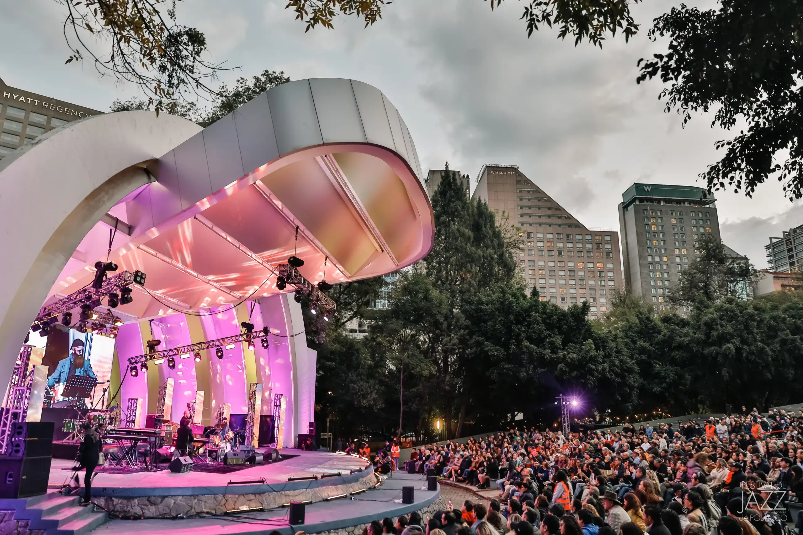 Festival de Jazz de Polanco — escenario en vivo