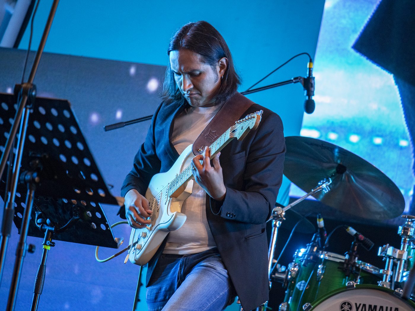 Guitarrista del Polanco Jazz Quintet